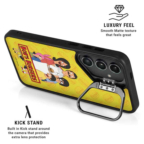 Bobs Burgers Family Portrait Galaxy S24 FE Kickstand Case